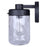 Canarm Juno 1 Light 10.25" Outdoor Lantern, Black