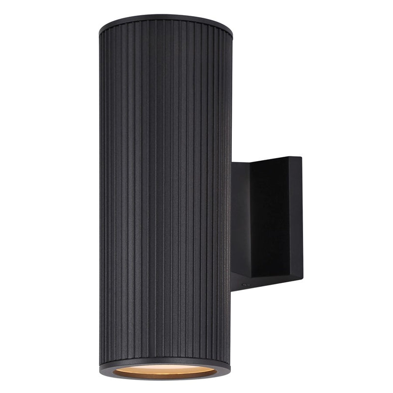 Canarm Rexton 2 Light 11.75" Outdoor Lantern, Black - IOL639BK