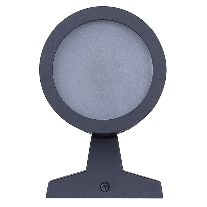 Canarm Rexton 11.75in 2-Light Outdoor Lantern | Modern Black and Frosted Glass | Porch & Entryway Wall Light | 4.25 x 6.62 x 11.75 in | Model IOL639BK