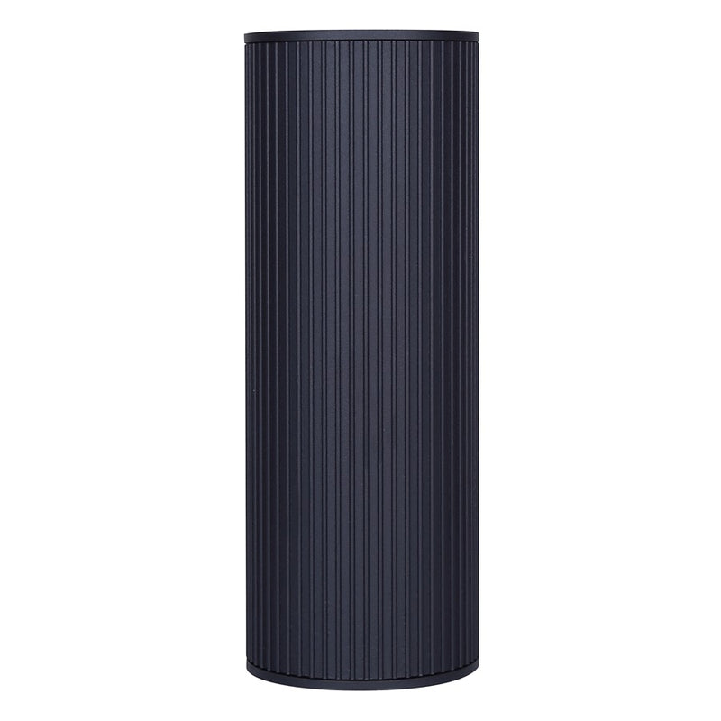Canarm Rexton 11.75in 2-Light Outdoor Lantern | Modern Black and Frosted Glass | Porch & Entryway Wall Light | 4.25 x 6.62 x 11.75 in | Model IOL639BK