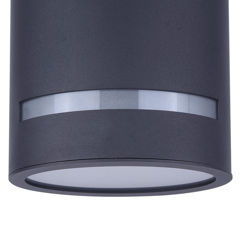 Canarm Ravyn 2 Light 6" Outdoor Lantern, Black