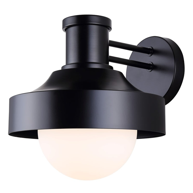 Canarm Baylor 1 Light 12.88" Outdoor Lantern, Black - IOL642BK