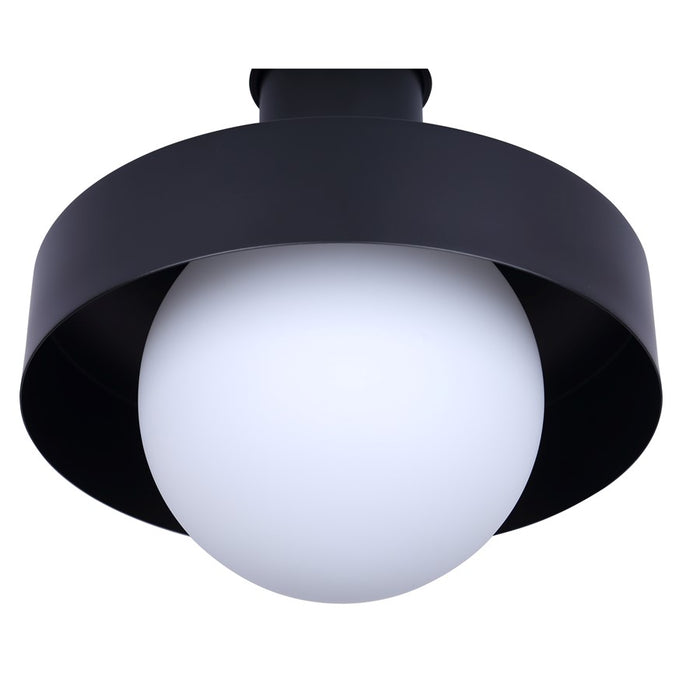 Canarm Baylor 1 Light 12.88" Outdoor Lantern, Black