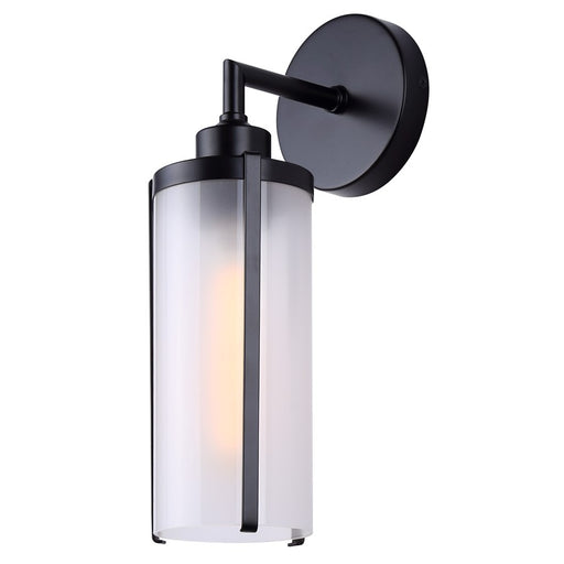 Canarm Beau 1 Light 6.63" Outdoor Lantern, Black - IOL653BK