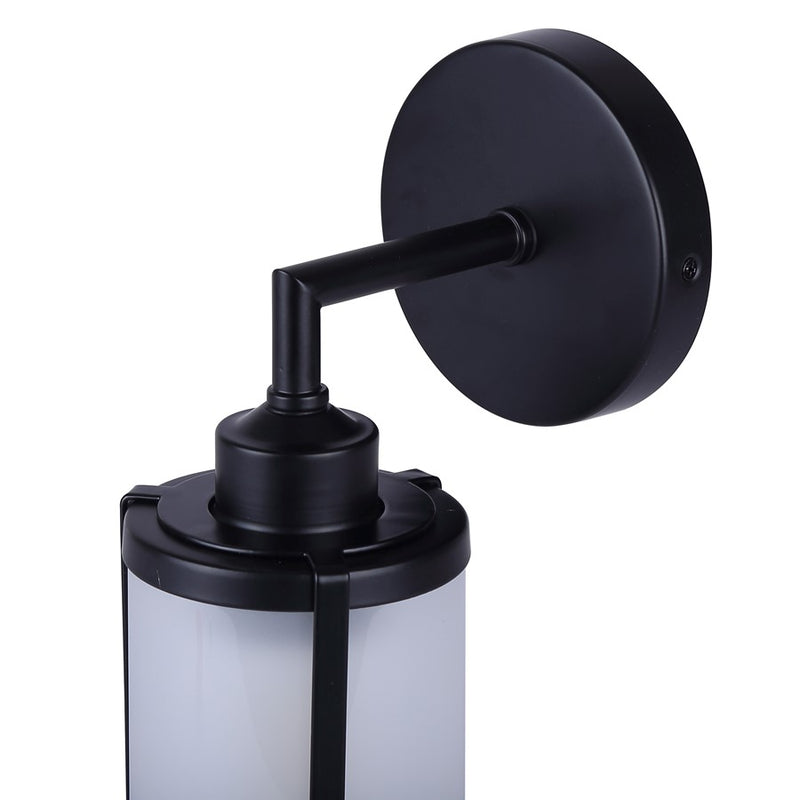 Canarm Beau 1 Light 6.63" Outdoor Lantern, Black