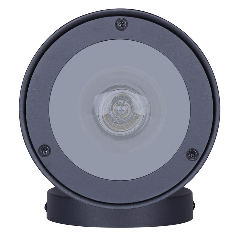 Canarm Arona 1 Light 6.63" Outdoor Lantern, Black