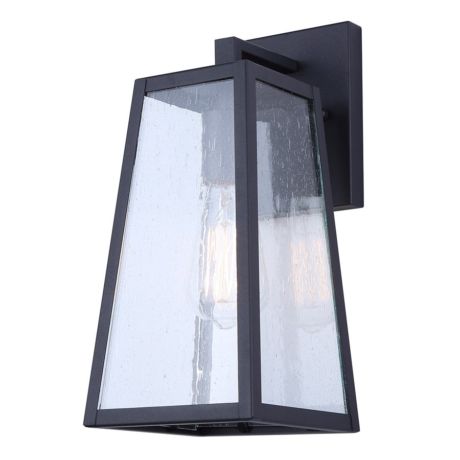 Canarm Coralea 1 Light 13" Outdoor Lantern, Sand Black - IOL689BK