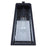 Canarm Coralea 1 Light 13" Outdoor Lantern, Sand Black