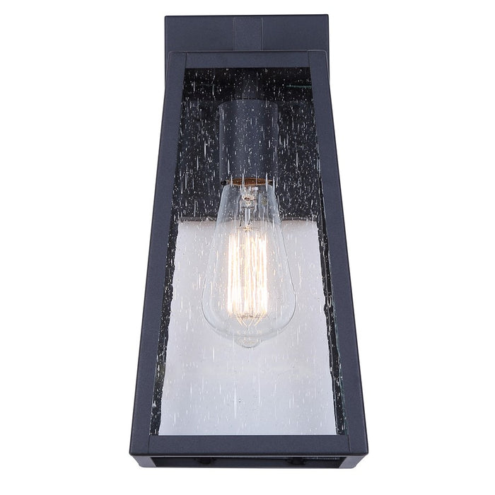 Canarm Coralea 1 Light 13" Outdoor Lantern, Sand Black