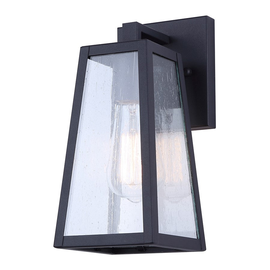 Canarm Coralea 1 Light 10.75" Outdoor Lantern, Sand Black - IOL690BK