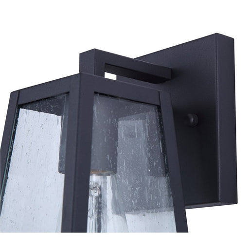 Canarm Coralea 1 Light 10.75" Outdoor Lantern, Sand Black