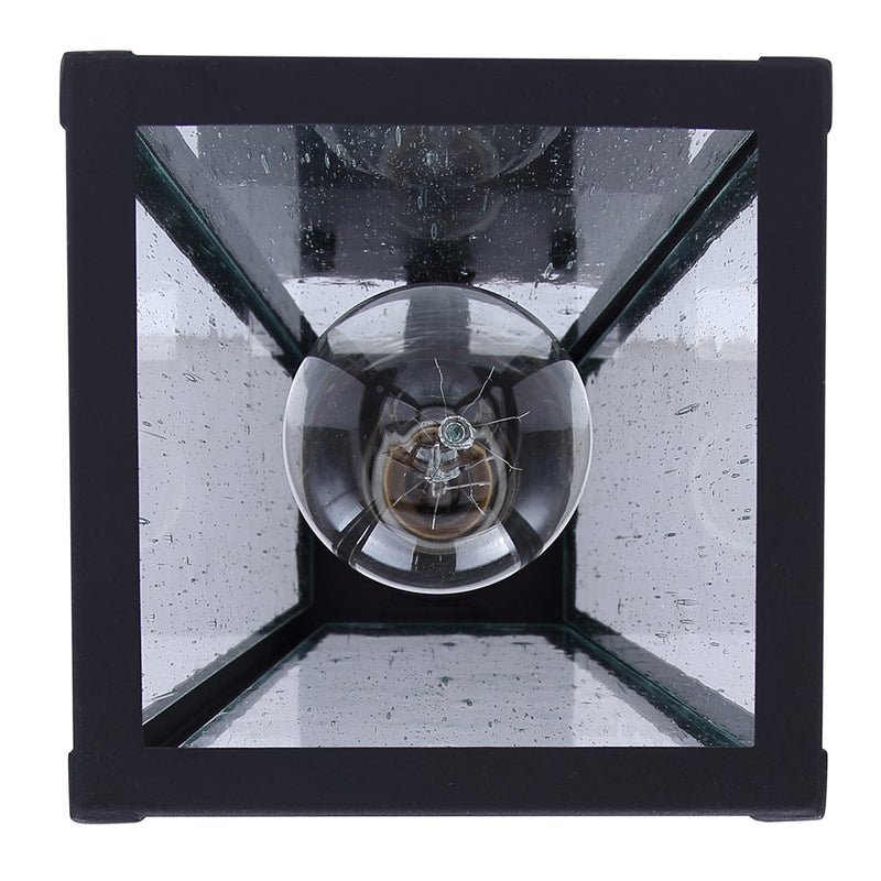 Canarm Coralea 1 Light 10.75" Outdoor Lantern, Sand Black