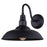 Canarm Valec 1 Light 13" Outdoor Lantern, Sand Black