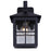 Canarm Dom 1 Light 11.5" Outdoor Lantern, Sand Black