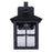 Canarm Dom 1 Light 11.5" Outdoor Lantern, Sand Black