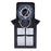 Canarm Dom 1 Light 11.5" Outdoor Lantern, Sand Black