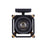 Canarm Aki 1 Light 12" Outdoor Lantern, Black/Wood