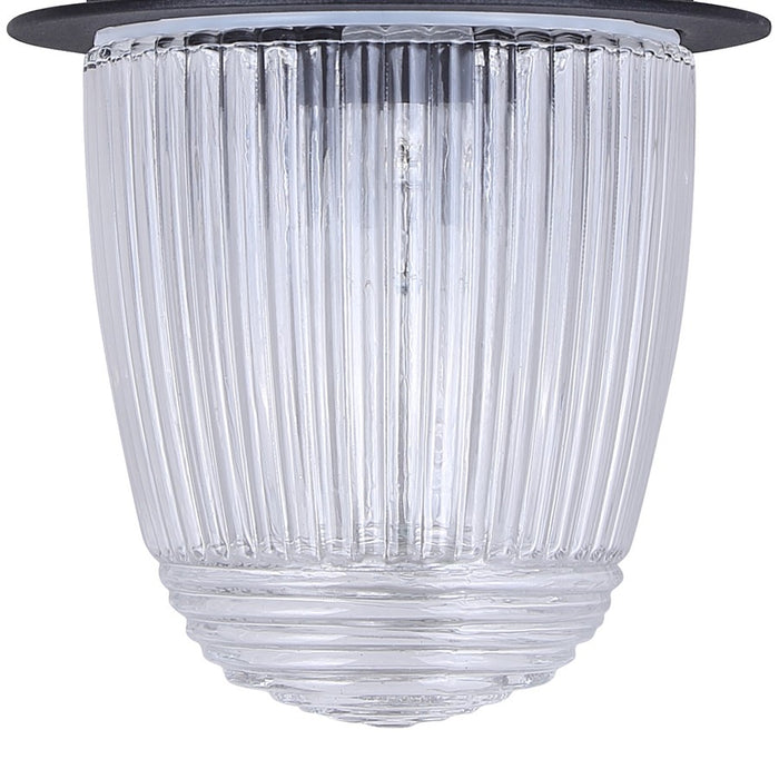 Canarm Seni 1 Light 5" Outdoor Lantern, Black