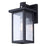 Canarm Shana 1 Light 12" Outdoor Lantern, Black