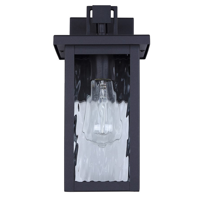 Canarm Shana 1 Light 12" Outdoor Lantern, Black
