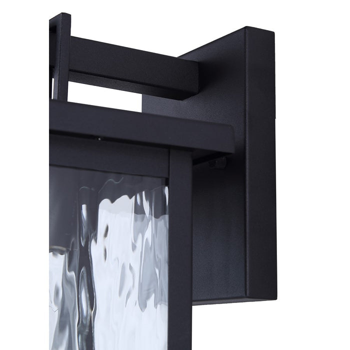 Canarm Shana 1 Light 12" Outdoor Lantern, Black