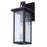 Canarm Shana 1 Light 16" Outdoor Lantern, Black