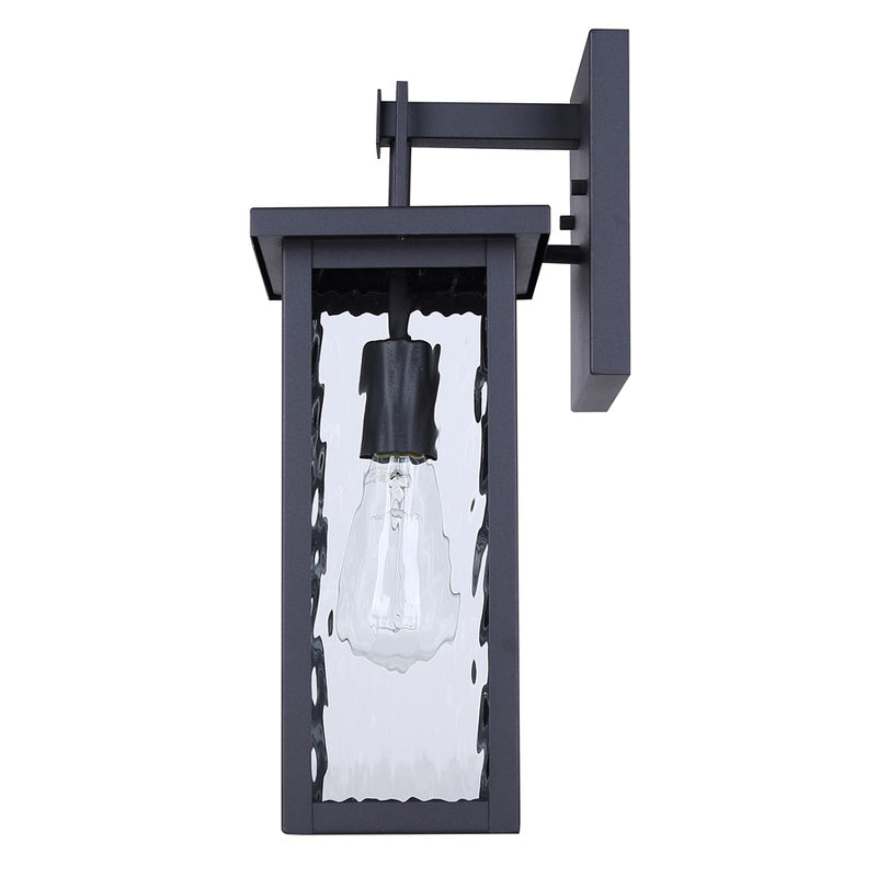 Canarm Shana 1 Light 16" Outdoor Lantern, Black