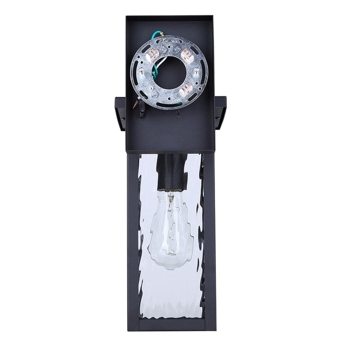 Canarm Shana 1 Light 16" Outdoor Lantern, Black