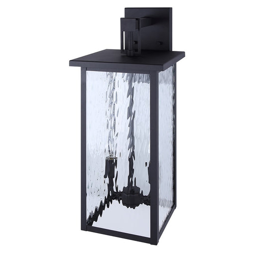 Canarm Shana 2 Light 22" Outdoor Lantern, Black