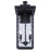 Canarm Shana 2 Light 22" Outdoor Lantern, Black