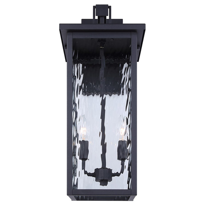 Canarm Shana 2 Light 22" Outdoor Lantern, Black