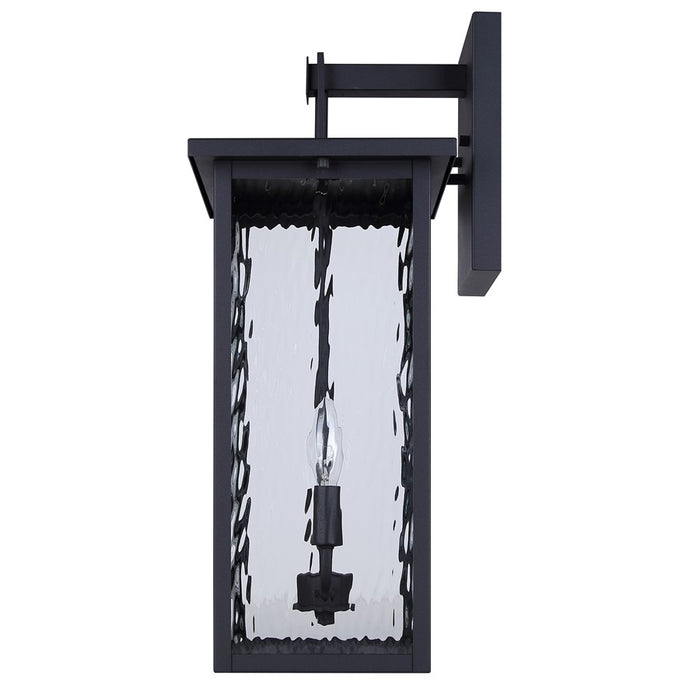 Canarm Shana 2 Light 22" Outdoor Lantern, Black