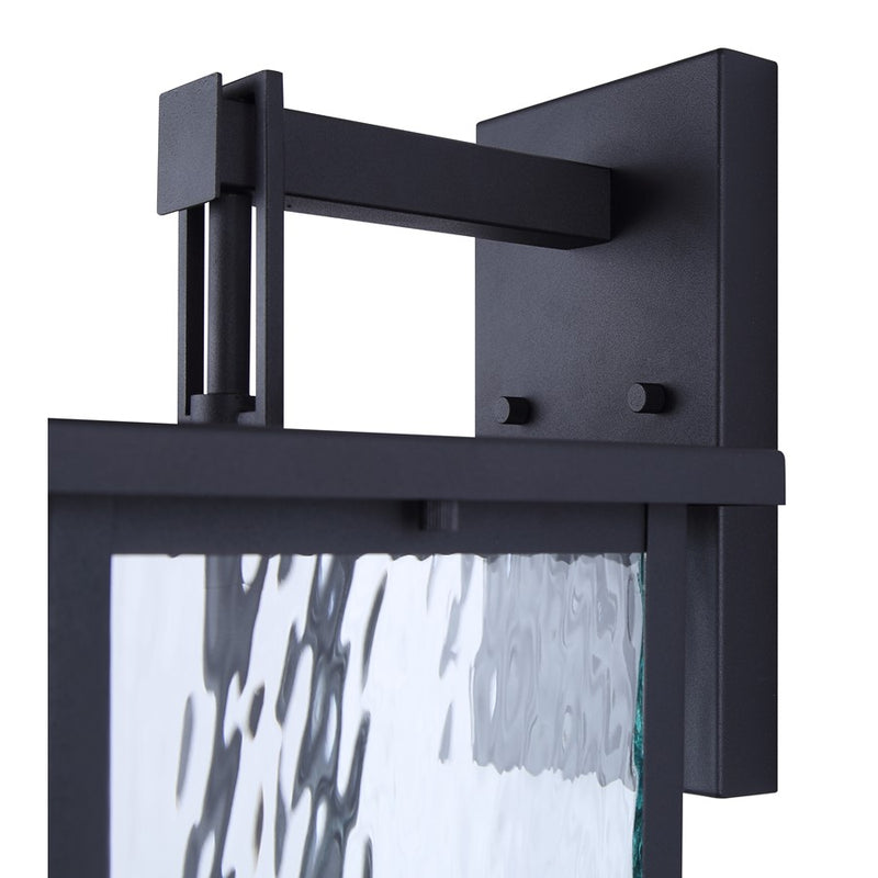 Canarm Shana 2 Light 22" Outdoor Lantern, Black