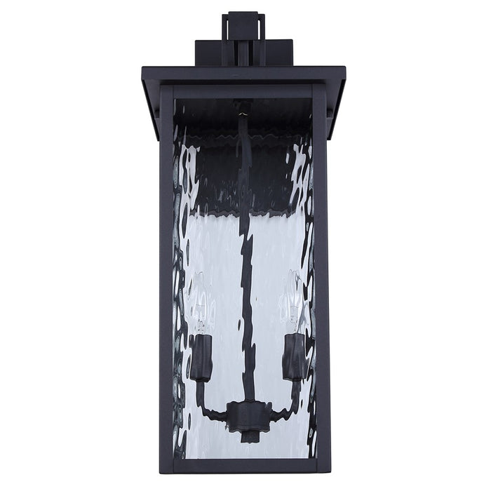 Canarm Shana 2 Light 22" Outdoor Lantern, Black