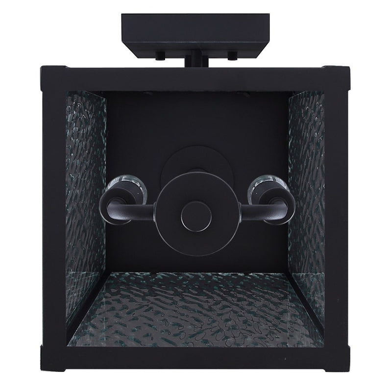 Canarm Shana 2 Light 22" Outdoor Lantern, Black