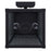 Canarm Shana 2 Light 22" Outdoor Lantern, Black