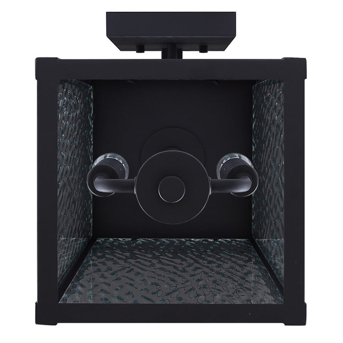 Canarm Shana 2 Light 22" Outdoor Lantern, Black