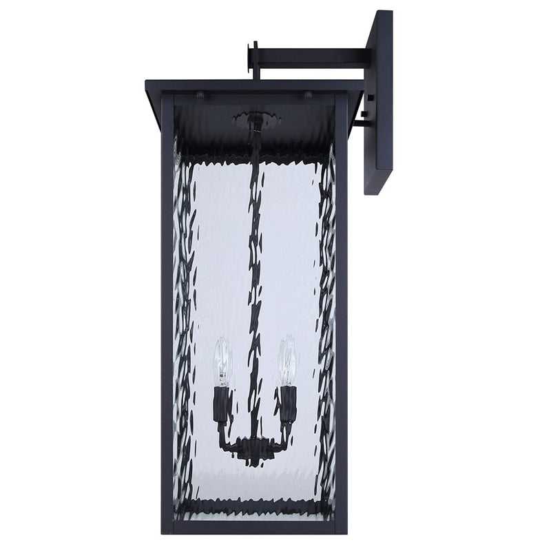 Canarm Shana 4 Light 30" Outdoor Lantern, Black
