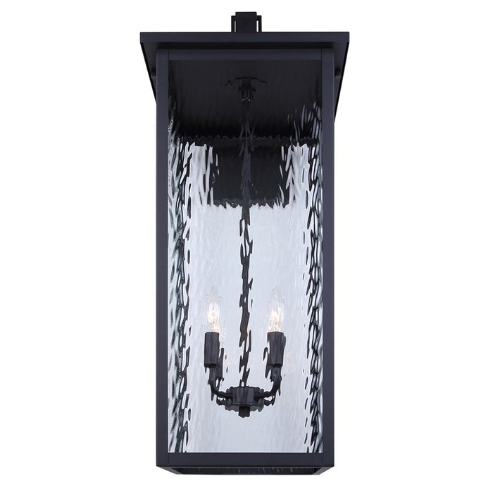 Canarm Shana 4 Light 30" Outdoor Lantern, Black