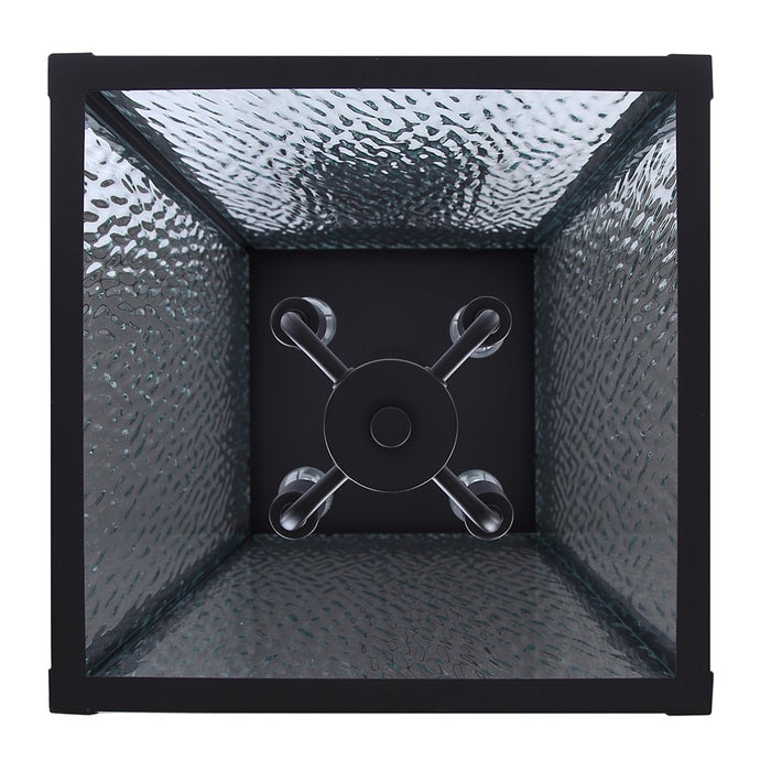 Canarm Shana 4 Light 30" Outdoor Lantern, Black