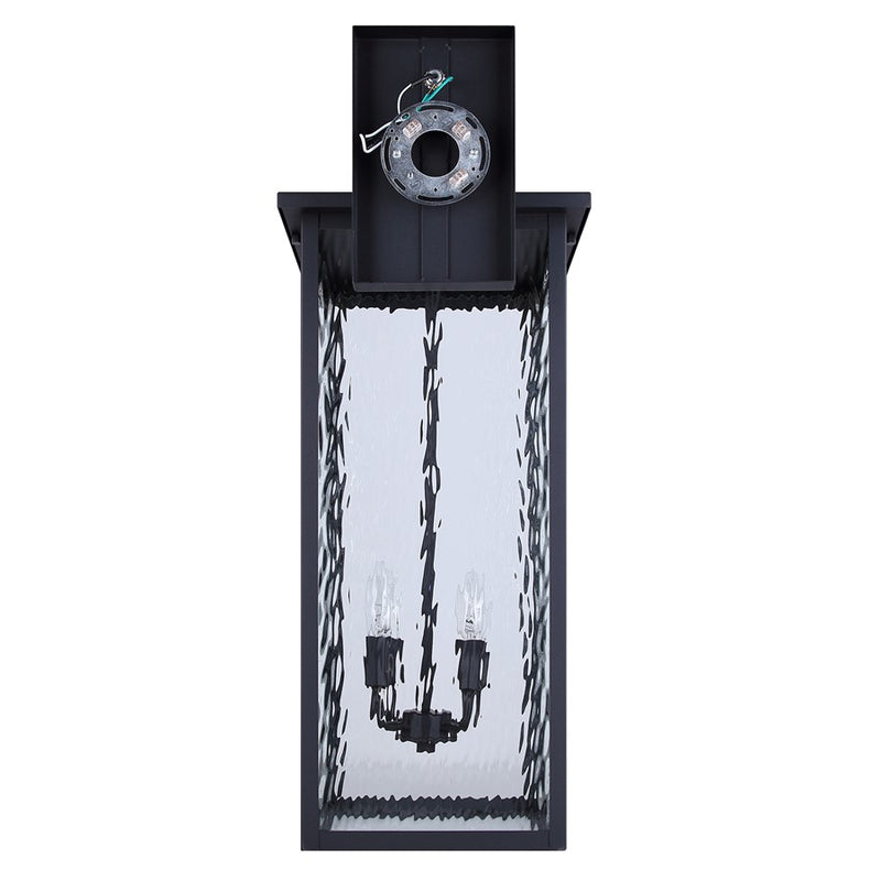 Canarm Shana 4 Light 30" Outdoor Lantern, Black