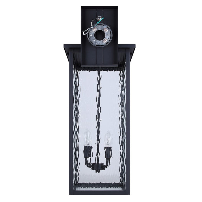 Canarm Shana 4 Light 30" Outdoor Lantern, Black