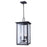 Canarm Shana 3 Light 11" Outdoor Pendant, Black - IOL707BK