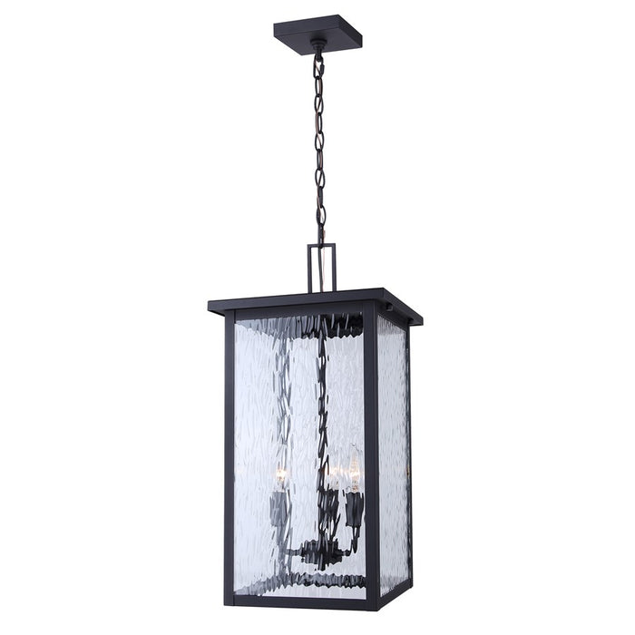 Canarm Shana 3 Light 11" Outdoor Pendant, Black - IOL707BK
