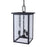 Canarm Shana 3 Light 11" Outdoor Pendant, Black