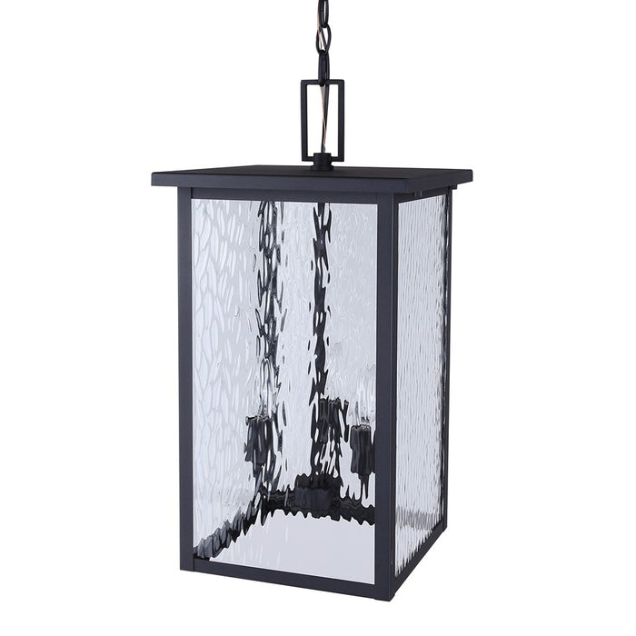 Canarm Shana 3 Light 11" Outdoor Pendant, Black