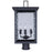 Canarm Shana 3 Light 22" Outdoor Post Lantern, Black