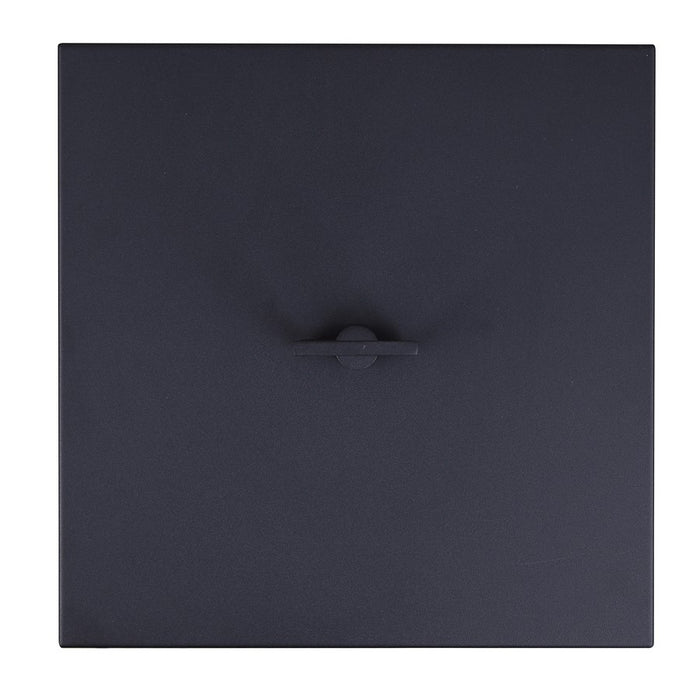 Canarm Shana 3 Light 22" Outdoor Post Lantern, Black