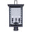Canarm Shana 3 Light 22" Outdoor Post Lantern, Black