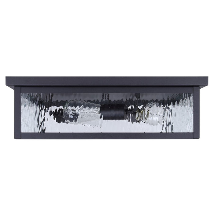 Canarm Shana 3 Light 18" Outdoor Flush Mount, Black